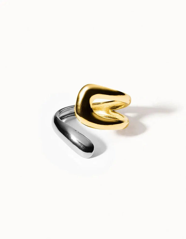 Curved Ring I Bicolor - hiBALI