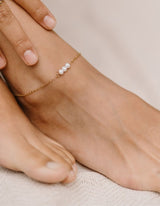g f pearly anklet pt01