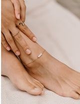 g f pearly anklet pt02