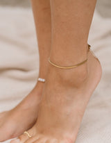g f snake anklet pt01