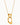 Organic Necklace | Gold