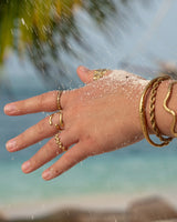 Raw Bangle | Armband Gold - hiBALI