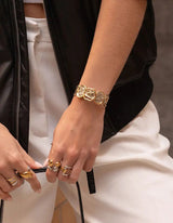 Swirl Bangle| Bicolor - hiBALI