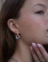 Duo Link Earrings | Bicolor - hiBALI