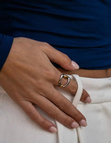 Bold Loop Ring | Bicolor - hiBALI