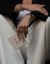 Bold Loop Ring | Bicolor - hiBALI