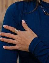 Cross Ring | Bicolor hibali