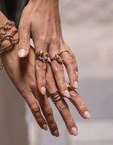Cross Ring | Bicolor hibali