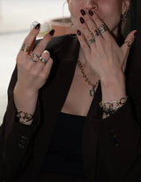 Cross Ring | Bicolor hibali
