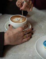 Cross Ring | Bicolor hibali