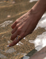 Curved Ring I Bicolor - hiBALI