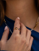 Iconic Heart Ring | Bicolor - hiBALI