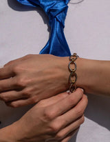 Chunky Link Bracelet | Bicolor - hiBALI