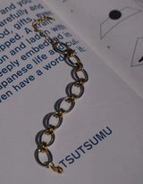 Chunky Link Bracelet | Bicolor - hiBALI