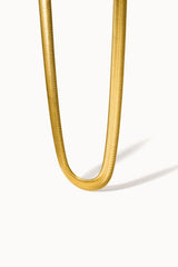 Bold Sleek Necklace in Gold