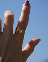 Bond Ring in Gold, Ansicht 2