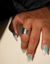 Bond Ring in Silber, Ansicht 2