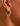 Chunky Lava Hoops in Silber, Ansicht 2