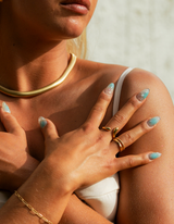 Drippy Ring in Gold, Ansicht 3