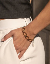 Chunky Link Bracelet | Gold - hiBALI