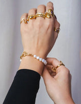 Chunky Pearly Bracelet - hiBALI