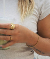 Edgy Bracelet | Armband Gold - hiBALI