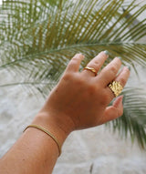 Edgy Bracelet | Armband Gold - hiBALI
