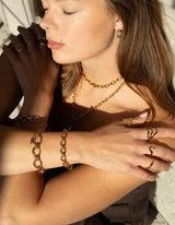 Link Bracelet | Gold - hiBALI