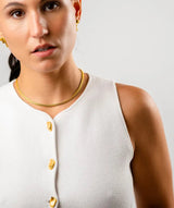 Edgy Chain | Kette Gold - hiBALI