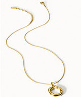g-k-looprawchain_1-hibali-loop-raw-chain-goldene-halskette-gehaemmerter-anhaenger-wasserfest-edelstahl-18k