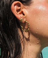Chunky Drips | Gold | Ohrringe - hiBALI