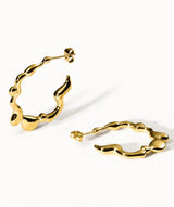 Chunky Drips | Gold | Ohrringe - hiBALI