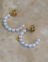 Classy Pearly Earring - hiBALI