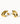 Double Wavys | Gold | Earrings