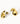 Drop Raws | Gold | Earrings