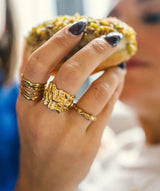 Chunky Ring | Gold - hiBALI