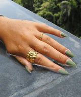 Chunky Ring | Gold - hiBALI