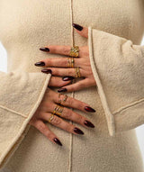 Cross Ring | Gold - hiBALI