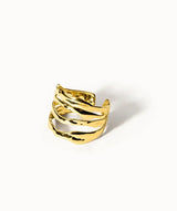 Cross Ring | Gold - hiBALI