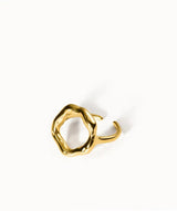 Loop Raw Ring | Gold - hiBALI