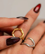 Loop Raw Ring | Gold - hiBALI