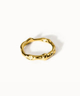 Mini Raw Ring | Gold - hiBALI