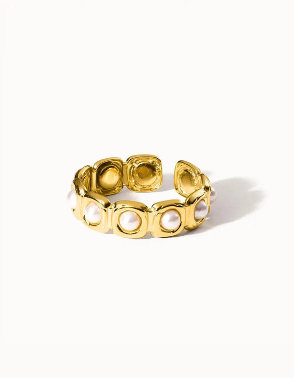 Pearly Ring | Gold - hiBALI