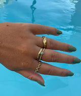 Twist Ring | Gold - hiBALI