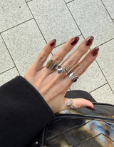 Hazel Duo Ring in Silber, Ansicht 6