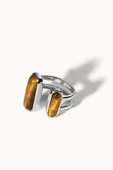 Hazel Duo Ring in Silber