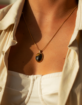 Hazel Necklace in Gold, Ansicht 4