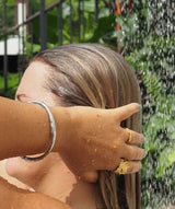 Raw Bangle | Armband Silber - hiBALI