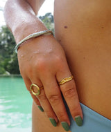 Raw Bangle | Armband Silber - hiBALI