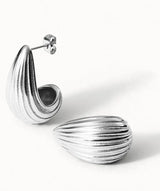Chunky Wavys | Ohrringe Silber - hiBALI